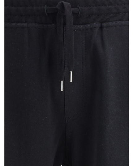 Brunello Cucinelli Black Cotton Joggers (Workout Pants)