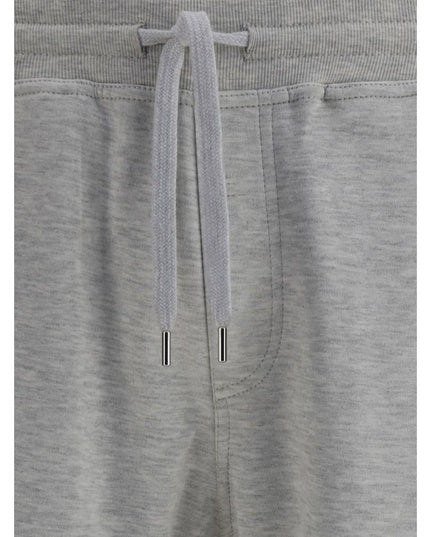 Brunello Cucinelli Gray Cotton Joggers (Workout Pants)