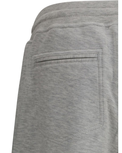 Brunello Cucinelli Gray Cotton Joggers (Workout Pants)