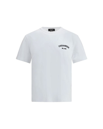 Dsquared² White Cotton T-Shirt