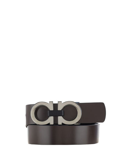 Ferragamo Multicolor Calf Leather Bos Taurus Regular Belt