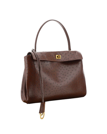 Balenciaga Brown Calf Leather Bos Taurus Shoulder Bag