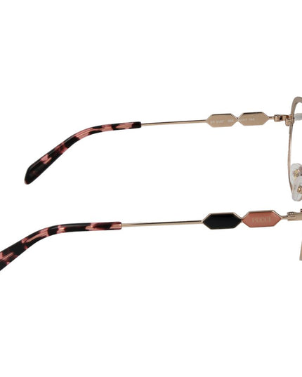 Emilio Pucci Black Metal Glasses (Frames)