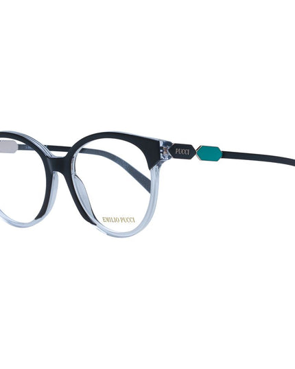 Emilio Pucci Black Plastic Glasses (Frames)