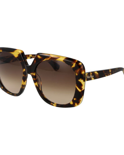 Max Mara Brown Plastic Sunglasses
