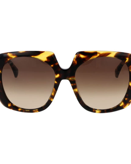 Max Mara Brown Plastic Sunglasses
