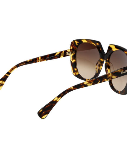 Max Mara Brown Plastic Sunglasses