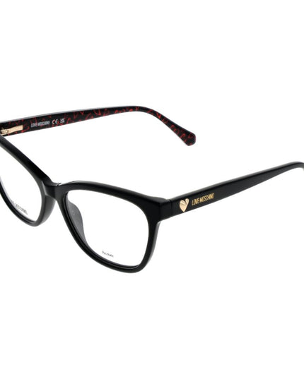 Love Moschino Black Acetate Glasses (Frames)