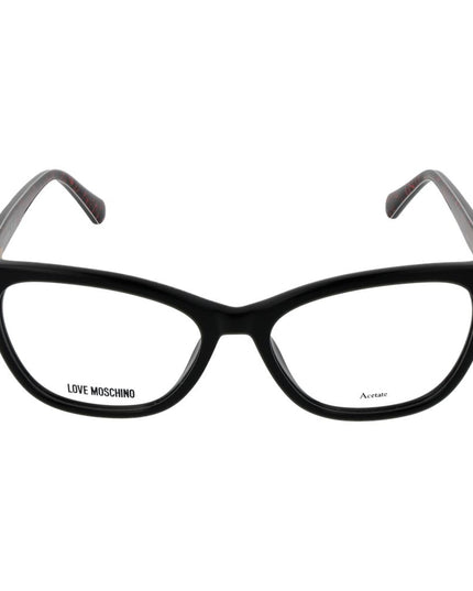Love Moschino Black Acetate Glasses (Frames)