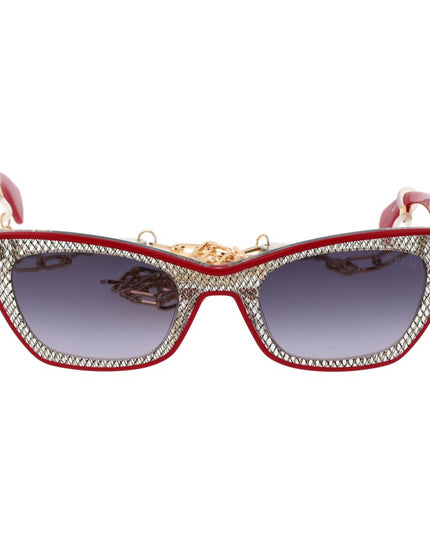 Guess Red Plastic Sunglasses
