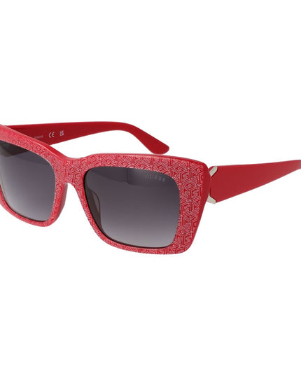 Guess Red Acetate Sunglasses