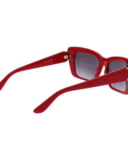 Guess Red Acetate Sunglasses