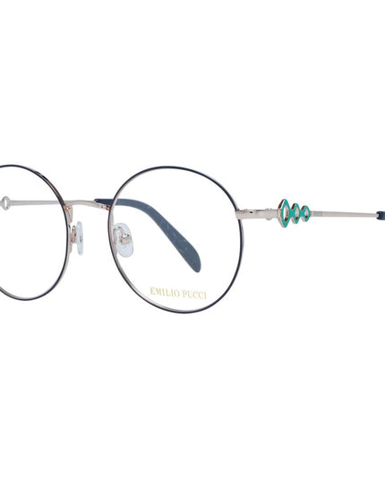 Emilio Pucci Blue Metal Glasses (Frames)