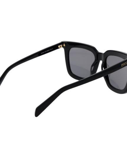 Emilio Pucci Black Acetate Sunglasses