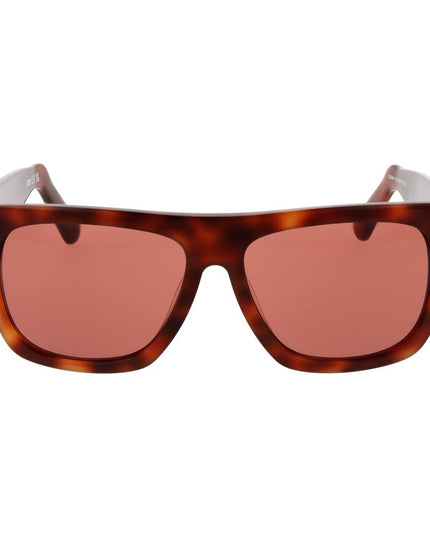 GCDS Brown Acetate Sunglasses