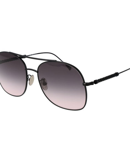 Tod's Black Metal Sunglasses