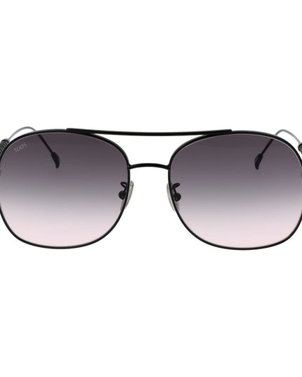 Tod's Black Metal Sunglasses