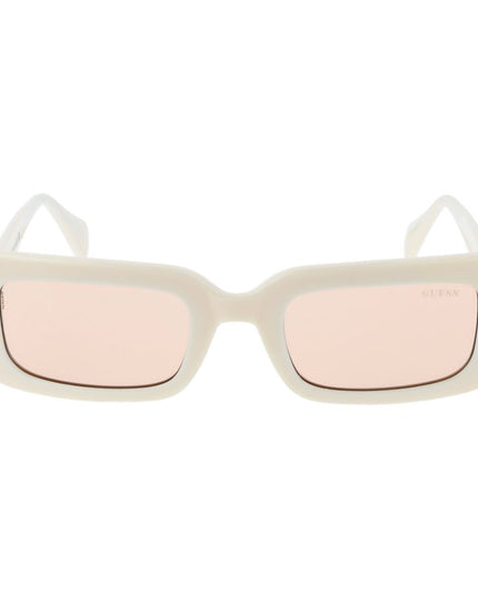 Guess Beige Plastic Sunglasses