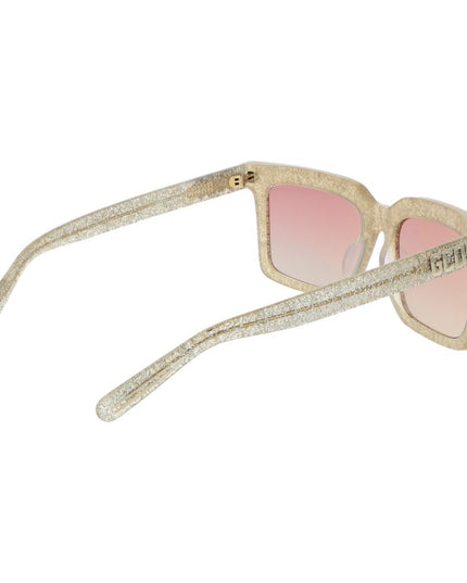 GCDS Gold Acetate Sunglasses