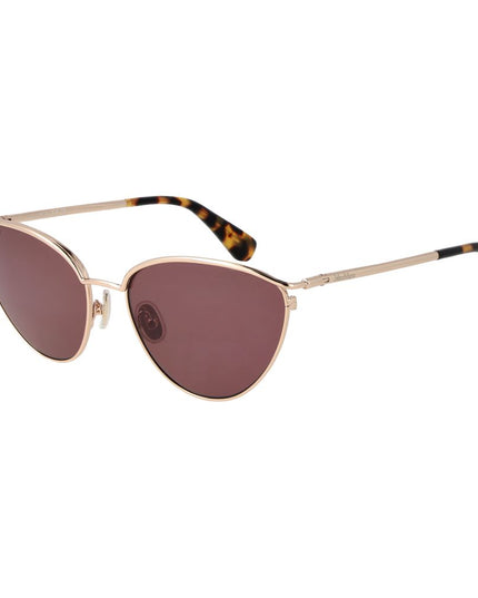 Max Mara Gold Metal Sunglasses