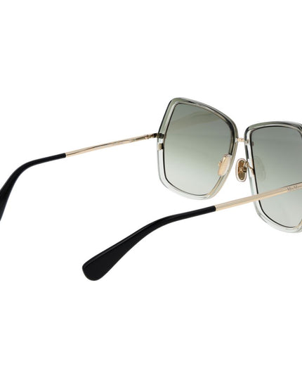 Max Mara Green Metal Sunglasses