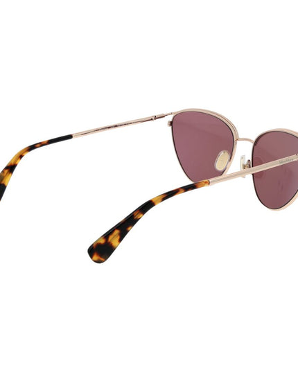 Max Mara Gold Metal Sunglasses