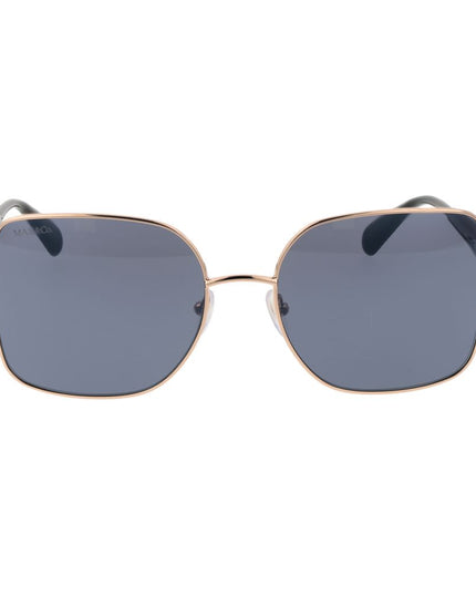 Max & Co Rose Gold Metal Sunglasses
