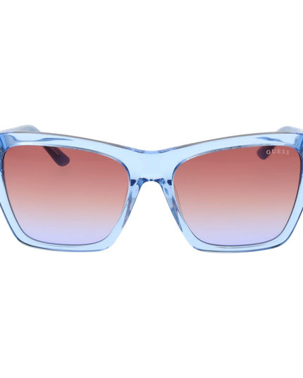 Guess Blue Acetate Sunglasses