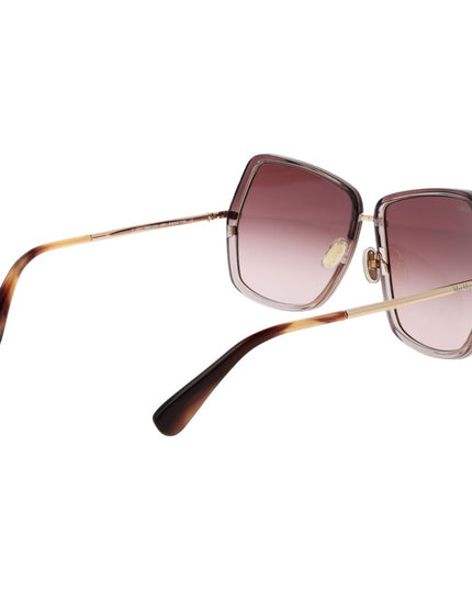 Max Mara Gold Metal Sunglasses