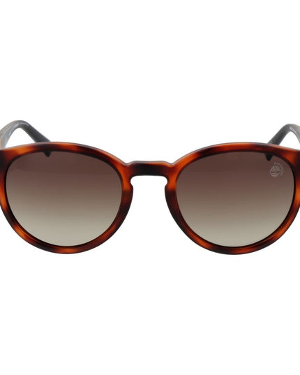 Timberland Brown Plastic Sunglasses