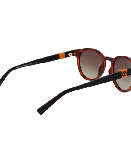 Timberland Brown Plastic Sunglasses