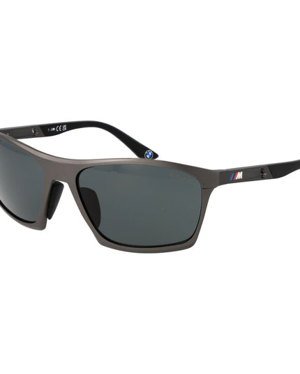 BMW Gray Aluminum Sunglasses