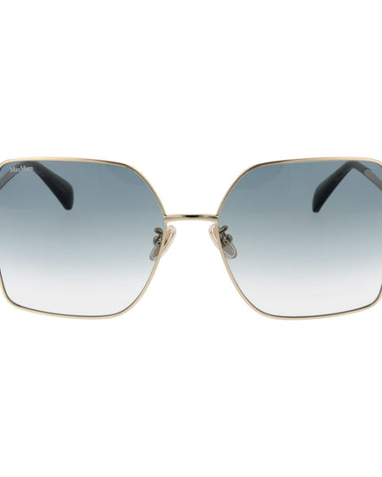 Max Mara Gold Metal Sunglasses