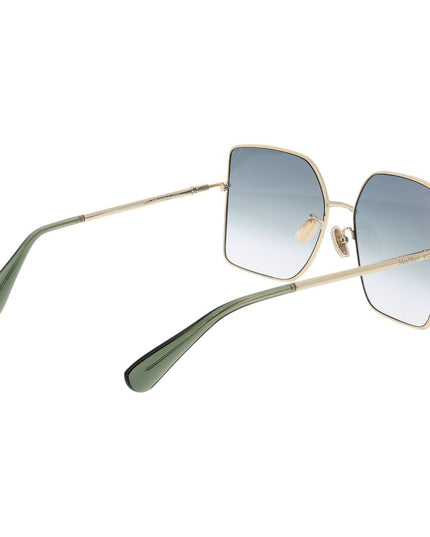 Max Mara Gold Metal Sunglasses