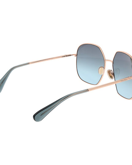 Max Mara Rose Gold Metal Sunglasses