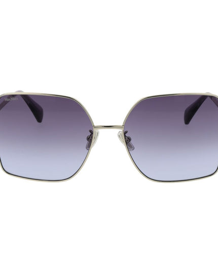 Max Mara Silver Metal Sunglasses