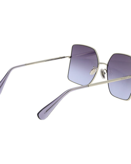 Max Mara Silver Metal Sunglasses