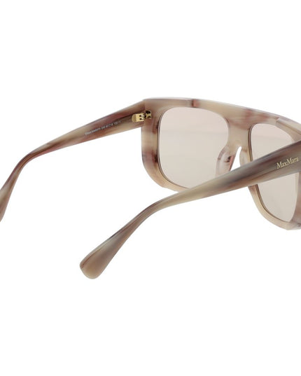 Max Mara Cream Acetate Sunglasses