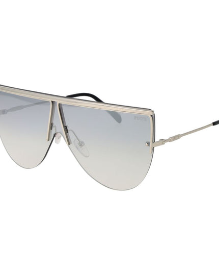 Emilio Pucci Silver Metal Sunglasses