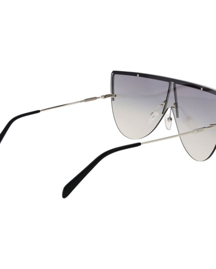 Emilio Pucci Silver Metal Sunglasses
