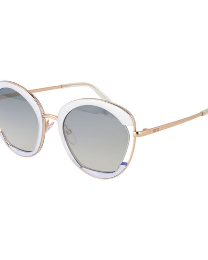 Emilio Pucci Gold Metal Sunglasses
