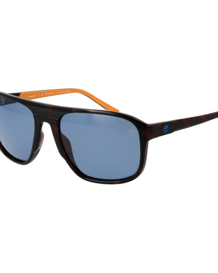 Timberland Brown Plastic Sunglasses