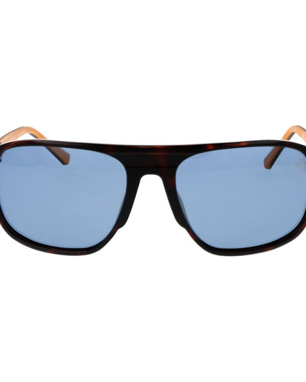 Timberland Brown Plastic Sunglasses