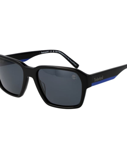 Timberland Black Acetate Sunglasses