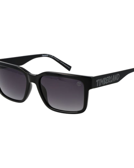Timberland Black Stainless Steel Sunglasses