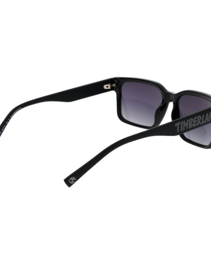 Timberland Black Stainless Steel Sunglasses