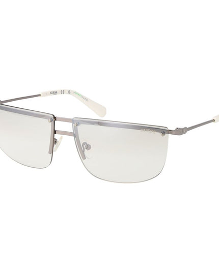 Guess Silver Metal Sunglasses