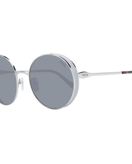 Emilio Pucci Gray Metal Sunglasses