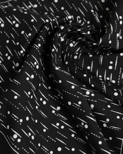 Dolce & Gabbana Black White Printed Square Foulard Scarf