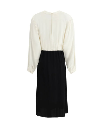 Crida Milano Multicolor Silk Casual Dress